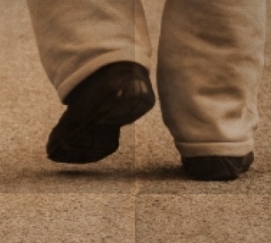 Feet walking